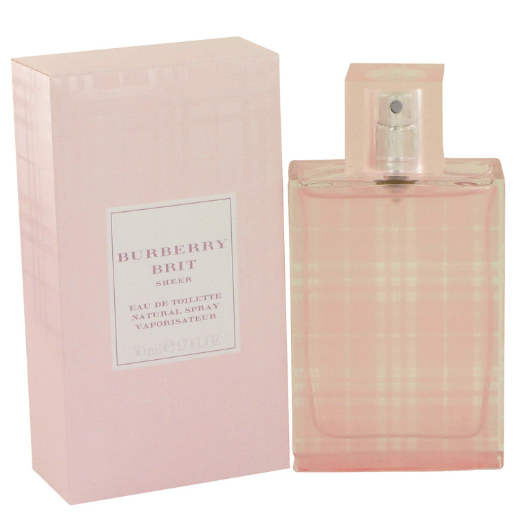 burberry brit sheer 100 ml dama