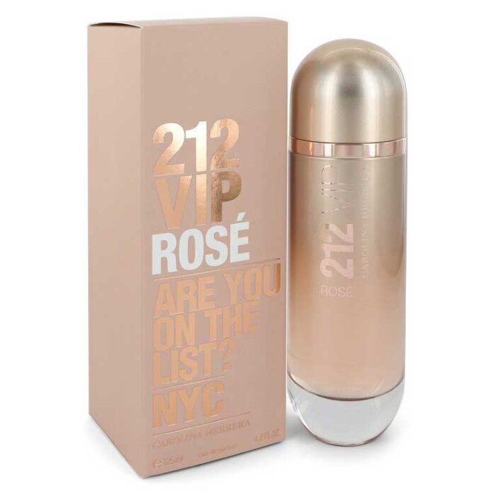 212 VIP Rose By Carolina Herrera 4.2 oz Eau De Parfum Spray For Women
