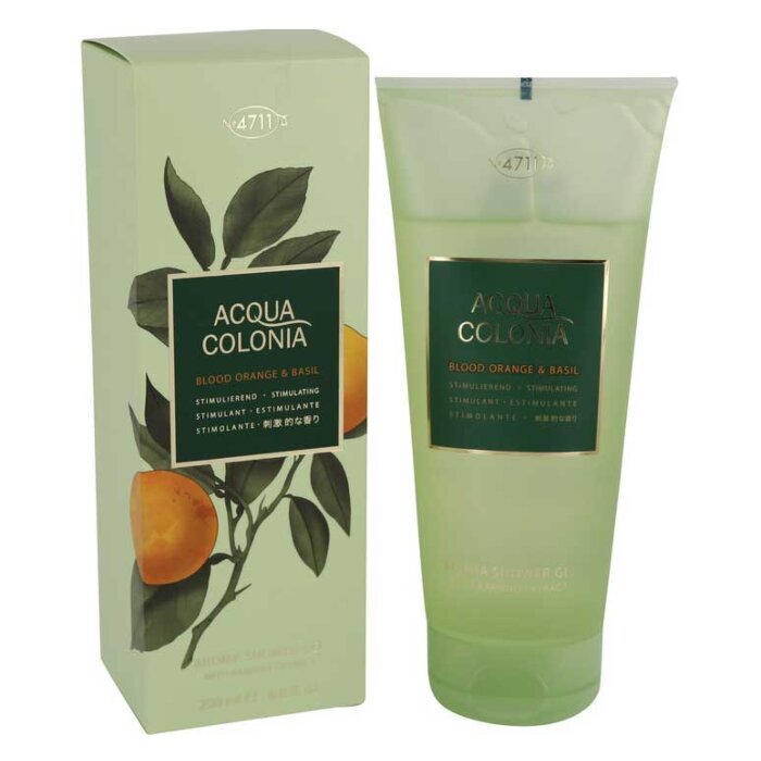 4711 Acqua Colonia Blood Orange & Basil 6.8 oz Shower Gel Women