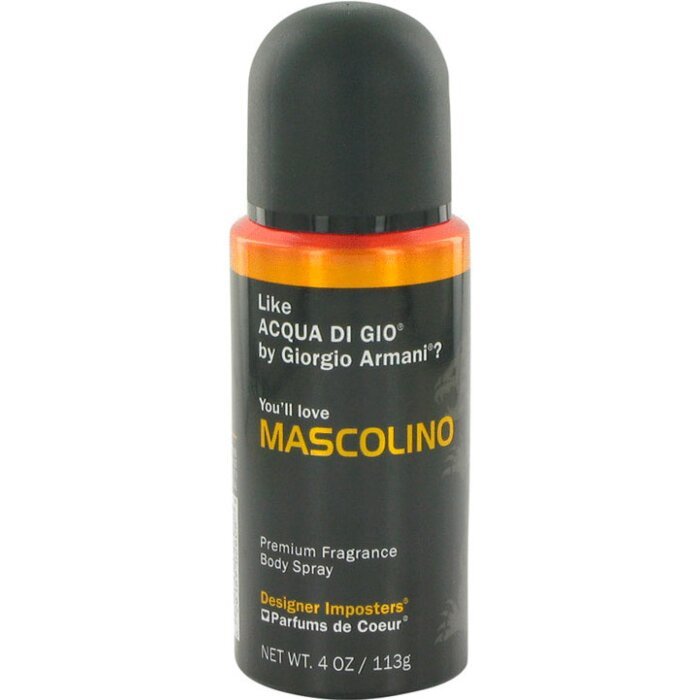 Designer Imposters Mascolino 4 oz Body Spray Men