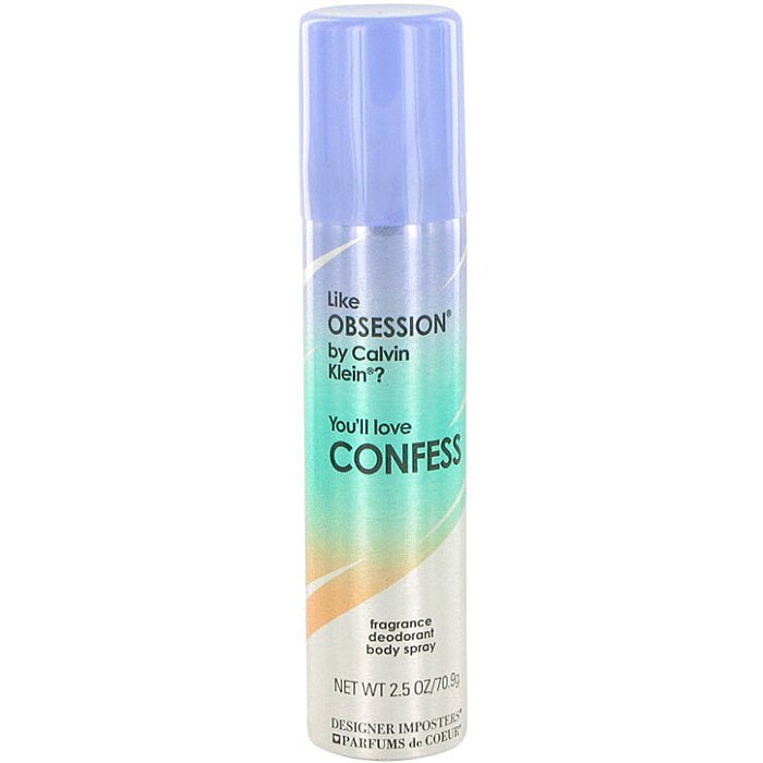 Designer Imposters Confess 2.5 oz Deodorant Body Spray Women