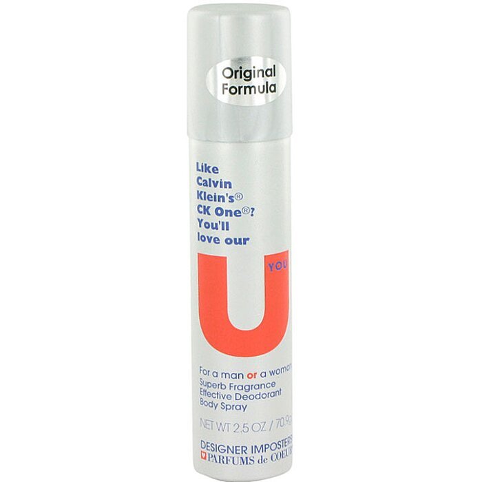 Designer Imposters U You 2.5 oz Deod Body Spray Unisex