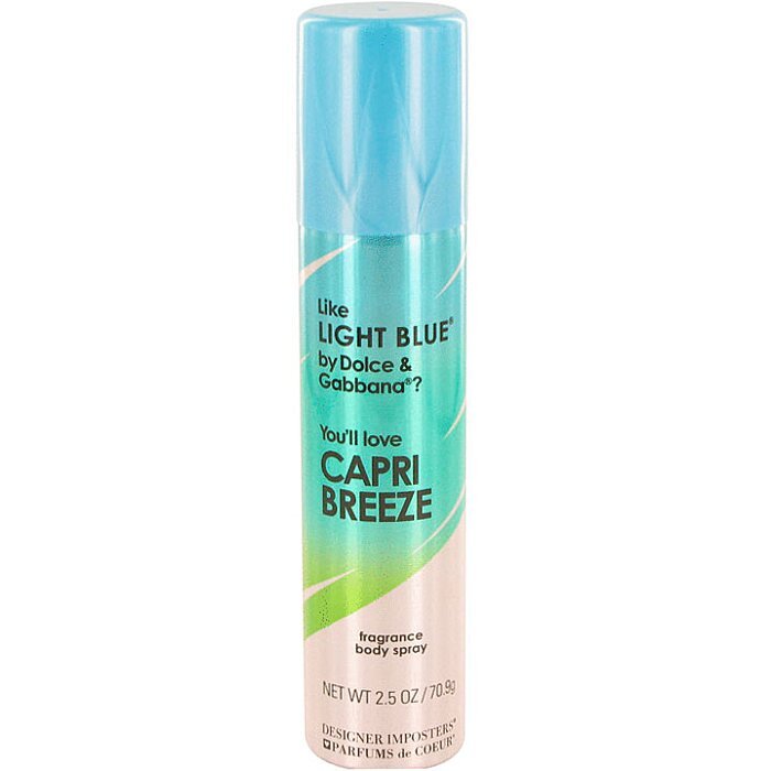 Designer Imposters Capri Breeze 2.5 oz Body Spray Women
