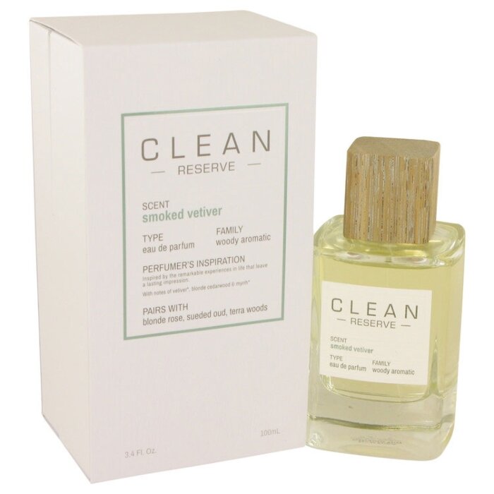 Clean Smoked Vetiver 3.4 oz EDP Spray Women