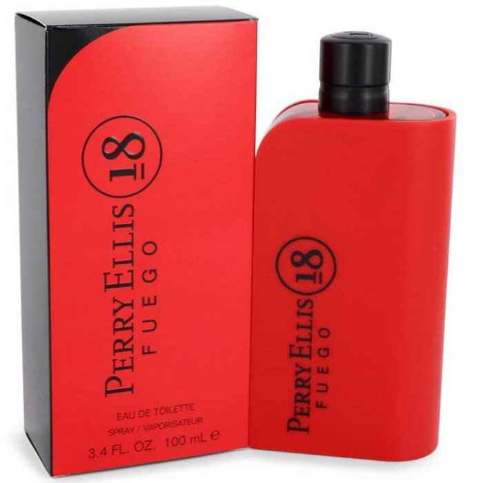 Perry Ellis 18 Fuego Cologne 3.4 oz Eau De Toilette Spray For Men
