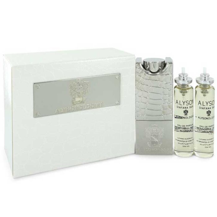 Diafana Skin Refillable Atomizer With 3 x 20 ml EDP Refills Women