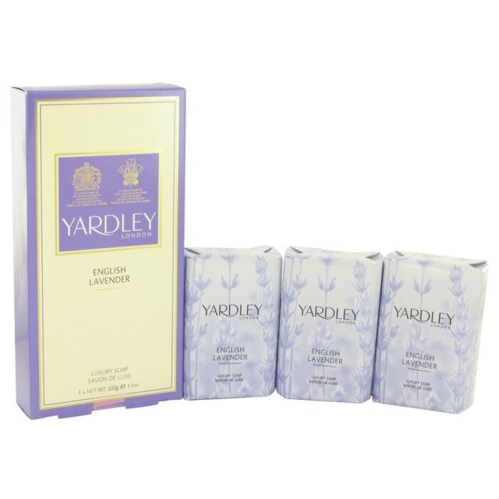 English Lavender By Yardley London 3 x 3.5 oz Soap Dama