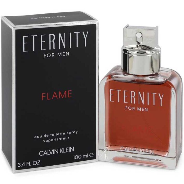 Eternity Flame 3.4 oz EDT Spray Men