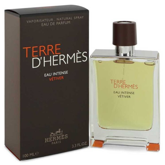 Terre D'hermes Eau Intense Vetiver 3.3 oz EDP Spray Men