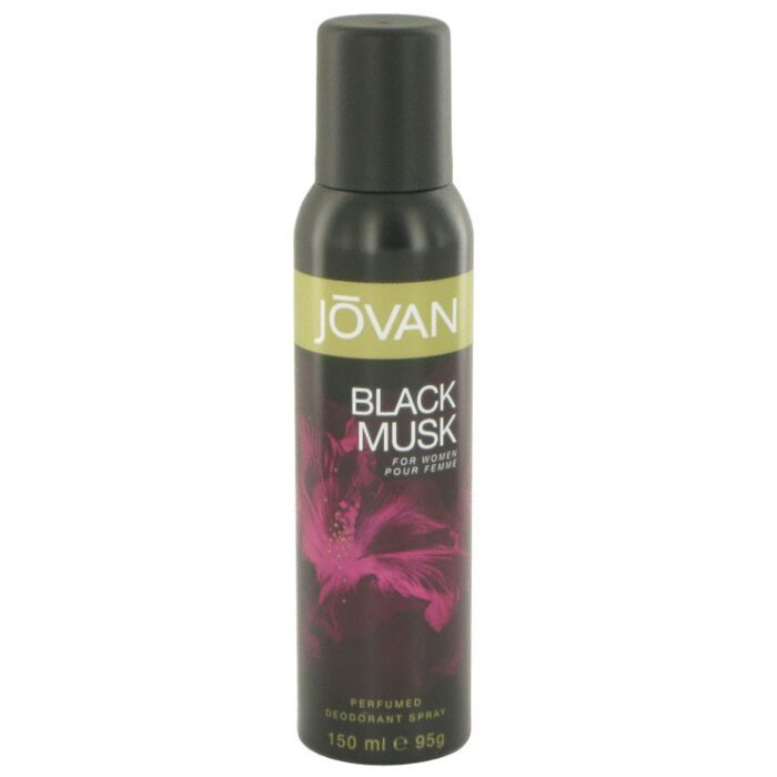 Jovan Black Musk 5 oz Deodorant Spray Dama