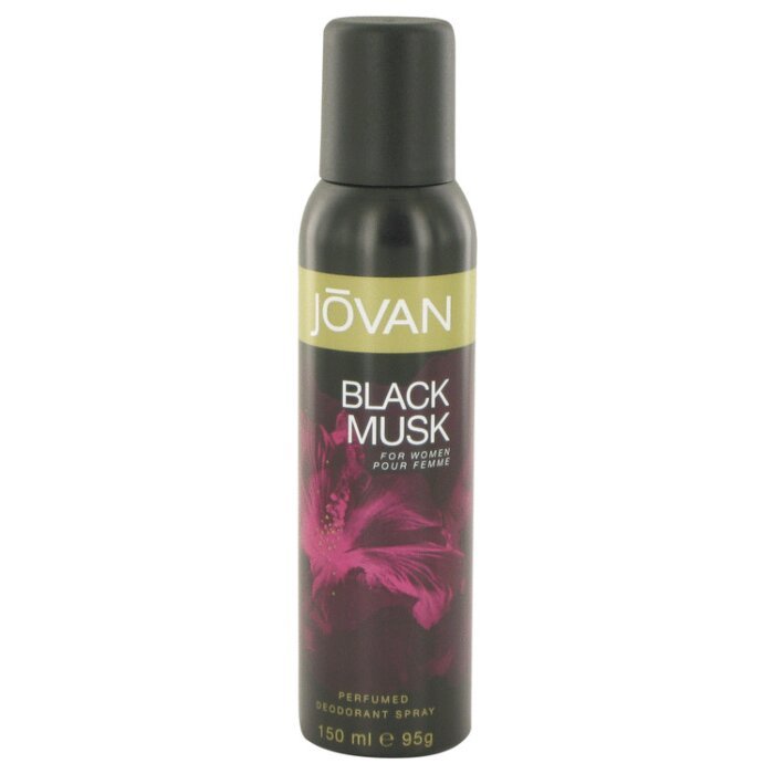 Jovan Black Musk 5 oz Deodorant Spray Men