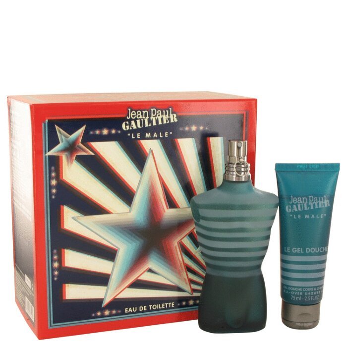 Jean Paul Gaultier Gift Set 4.2 oz EDT Spray + 2.5 oz Shower Gel Men