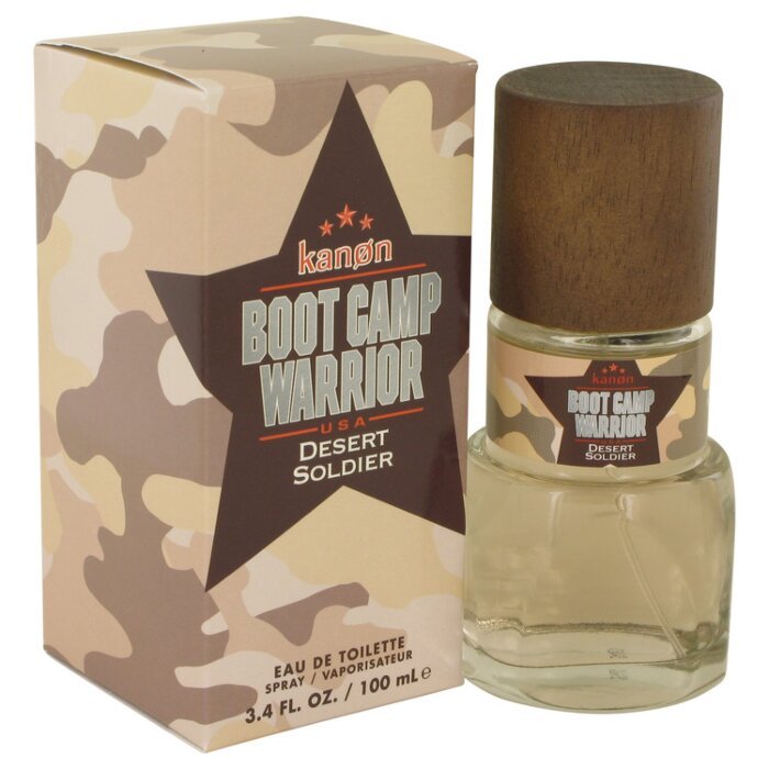 Kanon Boot Camp Warrior Desert Soldier 3.4 oz EDT Spray Men