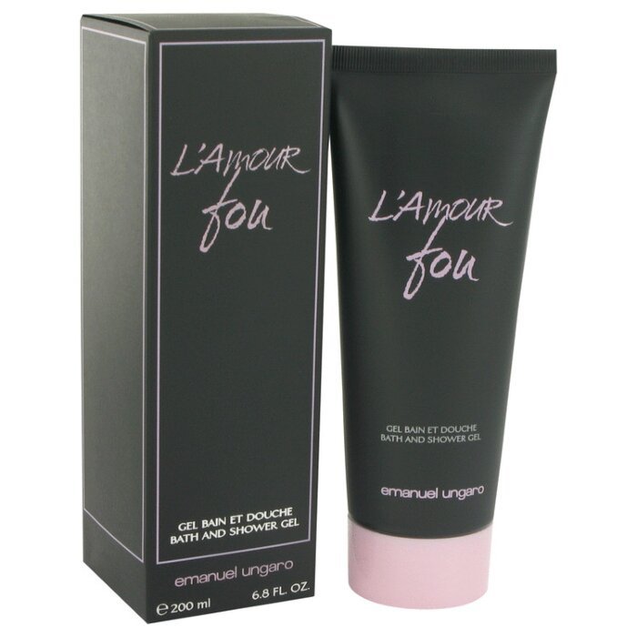 L'amour Fou By Ungaro 6.8 oz Shower Gel Dama