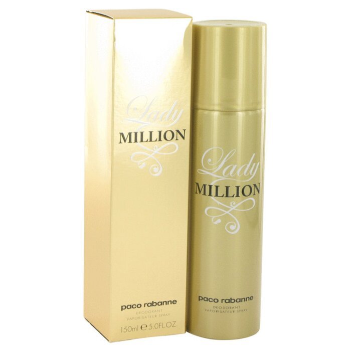 Lady Million 5 oz Deodorant Spray Women