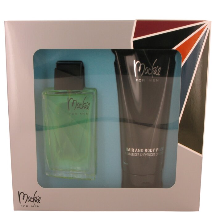Mackie Set 3.4 oz EDT Spray + 6.7 oz Shower Gel Men