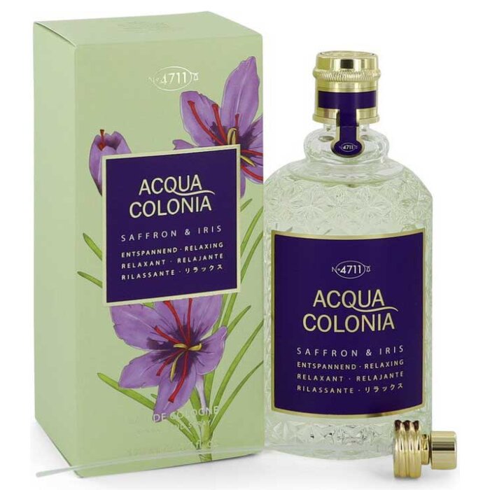 4711 Acqua Colonia Saffron & Iris 5.7 oz EDC Spr Women