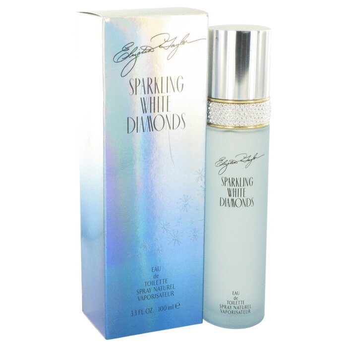 Sparkling White Diamonds By Elizabeth Taylor 3.3 oz EDT Spray Dama