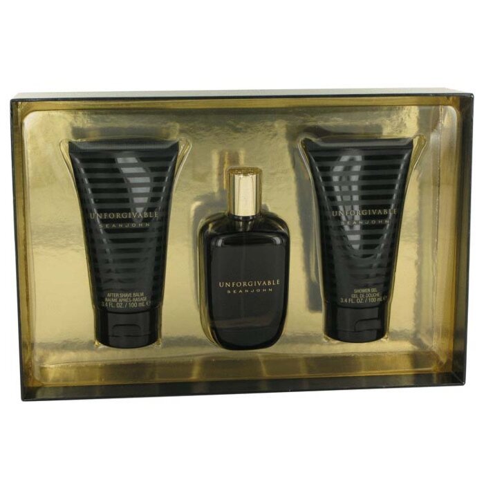 Unforgivable Set 4.2 oz EDT Spray + 3.4 oz SG + 3.4 oz S Balm Men