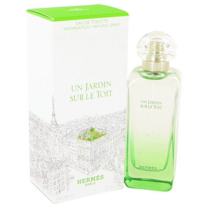 Un Jardin Sur Le Toit by Hermes EDT Spray 3.3 oz Dama