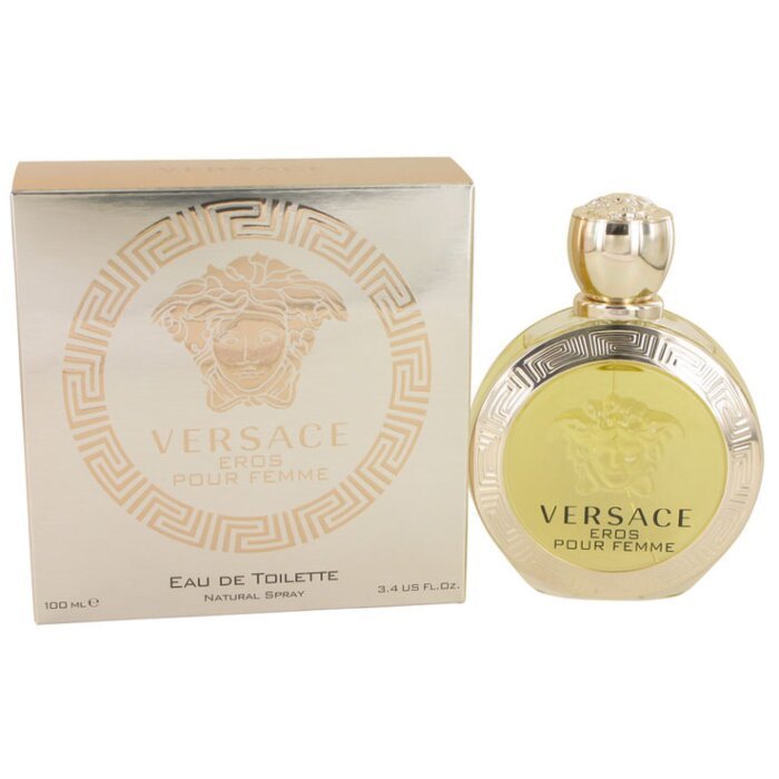 Versace Eros 3.4 oz EDT Spray Dama