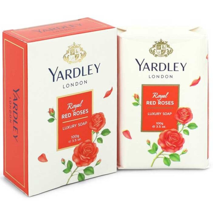 Royal Red Roses 3.5 oz Luxury Soap By Yardley London For Women