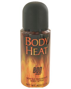 Bod Man Body Heat Sexy X2 4 oz Body Spray Men