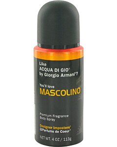 Designer Imposters Mascolino 4 oz Body Spray Men