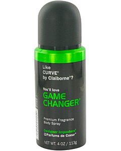 Designer Imposters Game Changer 4 oz Body Spray Men
