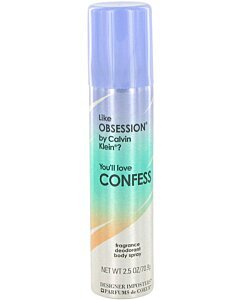 Designer Imposters Confess 2.5 oz Deodorant Body Spray Women