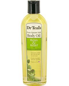 Dr Teal's Relax & Relief with Eucalyptus & Spearmint 8.8 oz Pure Epson Salt Body Oil