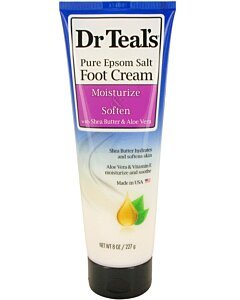 Dr Teal's Pure Epsom Salt Foot Cream 8 Oz Women