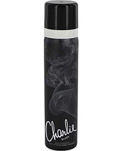 Charlie Black 2.5 oz Body Fragrance Spray Women