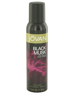 Jovan Black Musk 5 oz Deodorant Spray Dama