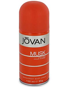 Jovan Musk 5 oz Deodorant Spray Men