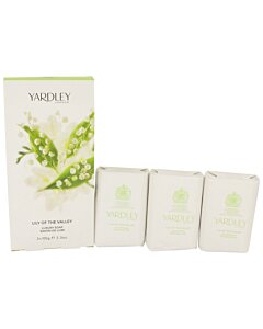 Lily Of The Valley Yardley 3 x 3.5 oz Soap Women