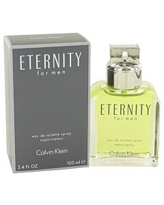 Eternity EDT Spray 3.4 oz Men