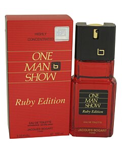 One Man Show Ruby 3.3 oz EDT Spray Men