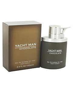 Yacht Man Chocolate 3.4 oz EDT Spray Men