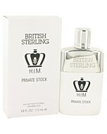 British Sterling Him Private Stock 3.8 oz EDT Spray Men