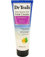 Dr Teal's Pure Epsom Salt Foot Cream 8 Oz Women