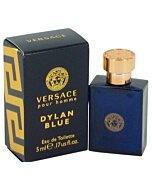 Versace Pour Homme Dylan Blue 0.17 oz Mini EDT Men