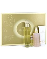Perry Ellis 360 Set 3.4 oz EDT Spr + 4 oz BM + 3 oz SG + 0.25 Mini EDT Spr Women